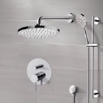 Remer SFR78 Rain Shower System with Handheld, Rain Shower Head, Shower Faucet Set